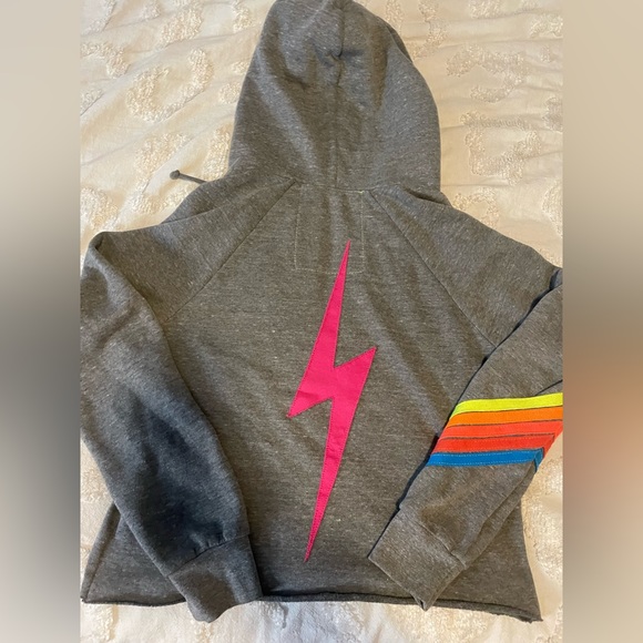 Aviator nation hoodie like new barely worn size small - Picture 2 of 2